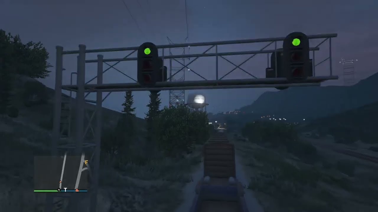 EN EL TREN | GTA V Online | MXV Studios #GTAOnline #GTAV #gta GTACinematic #gtagameplay 