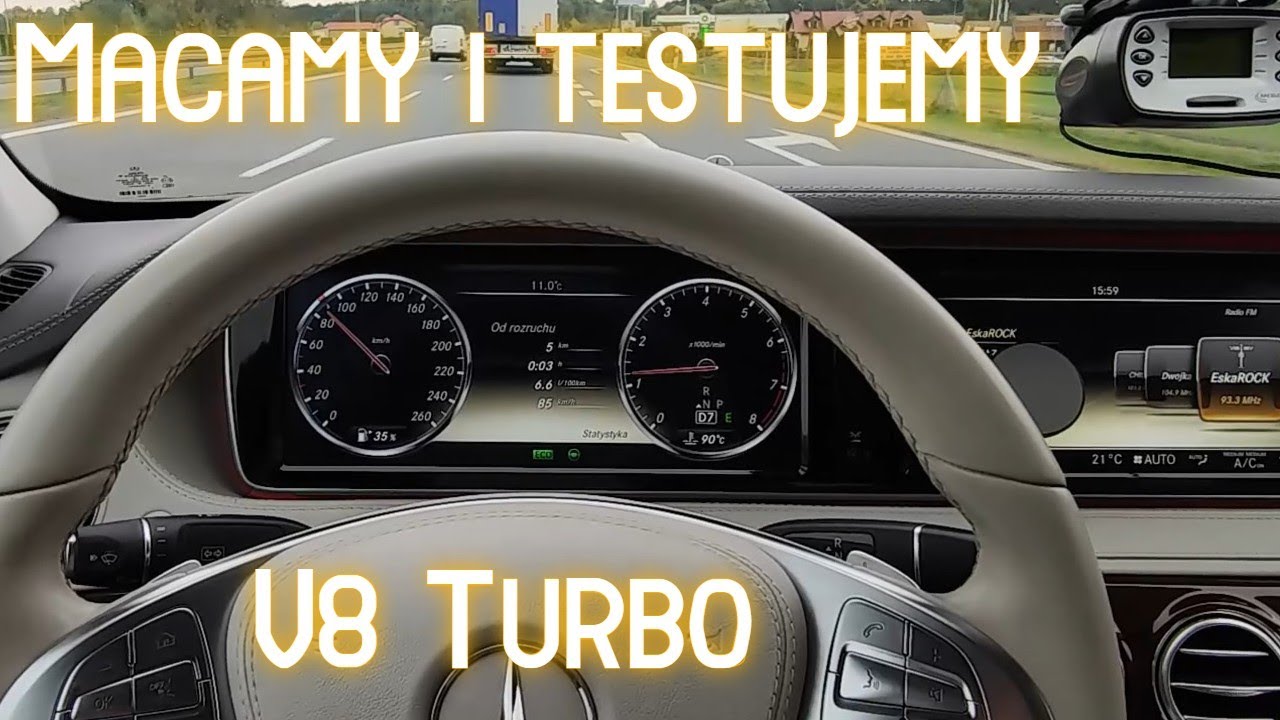 Mercedes S500L w222 z bliska 455KM V8 #26