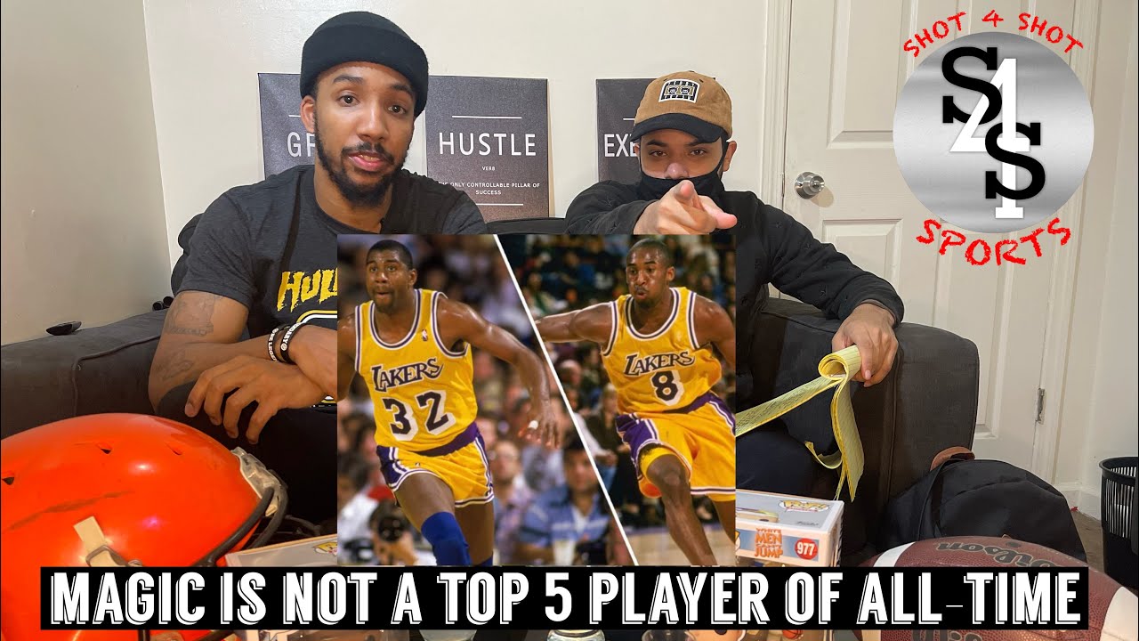 ESPN Top 75: Magic Johnson Is Not A Top 5 Player Of All Time// Kobe Bryant 10x Better Than Magic