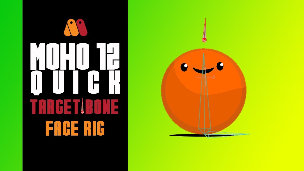 Moho 12 Target Bone Face Rig