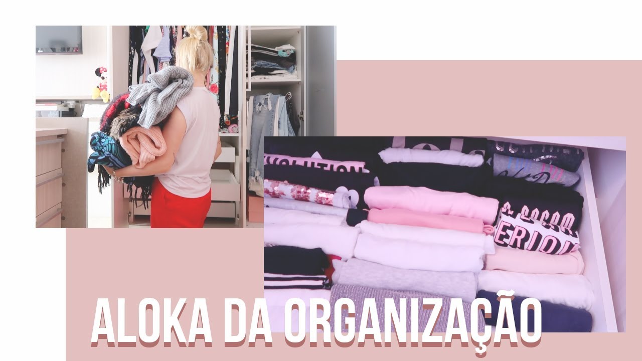 Reorganizando o guarda-roupas e ganhando espaço #VLOG