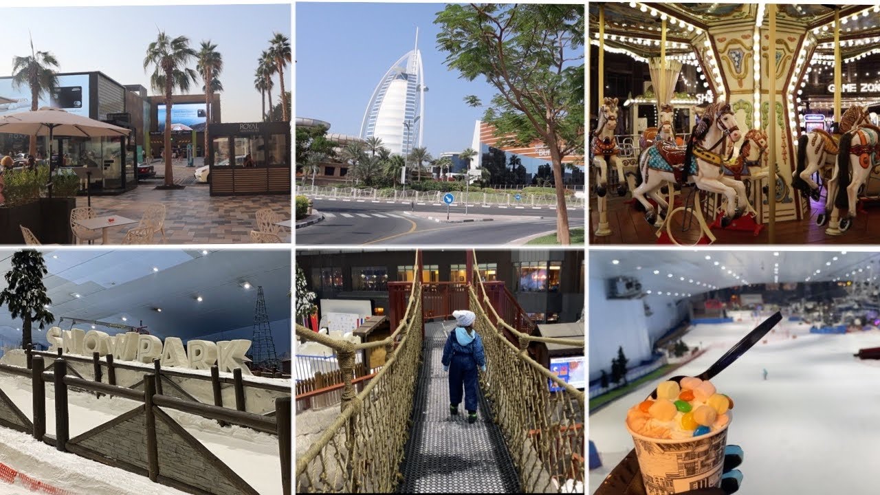 فلوق رحلتي لدبي JBR - Ski dubai