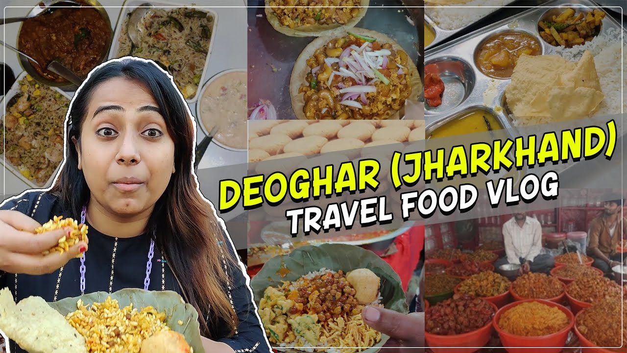 𝐃𝐞𝐨𝐠𝐡𝐚𝐫 𝐅𝐨𝐨𝐝 𝐕𝐥𝐨𝐠 | Kolkata to Jharkhand by Road, Babadham Mandir, Tirkut Pahar | Sinful Vlog