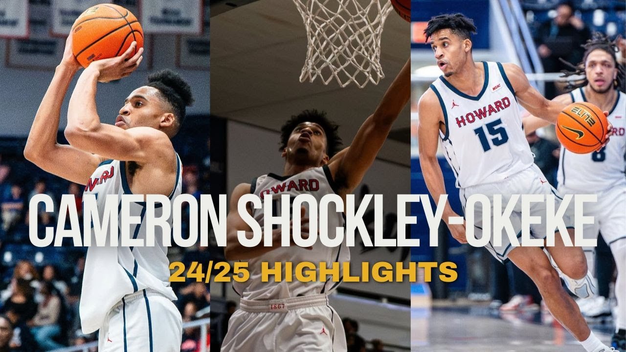Cameron Shockley-Okeke | 6’6 Forward | Howard University | NCAA D1 Highlights #lowkeyhoops