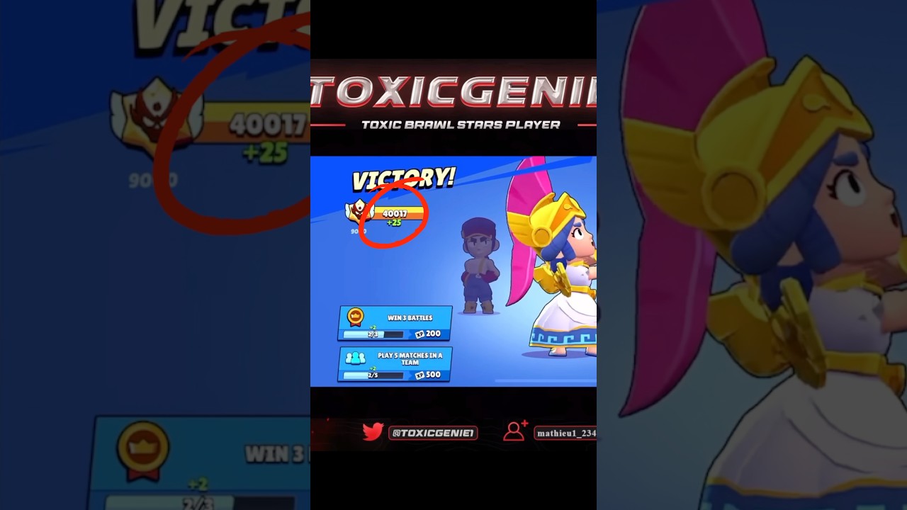 ToxicGenie in Ranked&hellip; ☠️🔥#brawlstars #supercell #virlashort #fyp #ranked #prime #toxicgenie