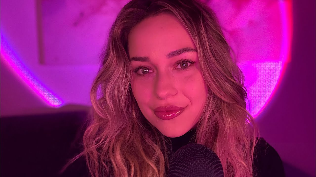 ASMR | Gentle Up-Close Mouth Sounds + Inaudible Whispers 💗