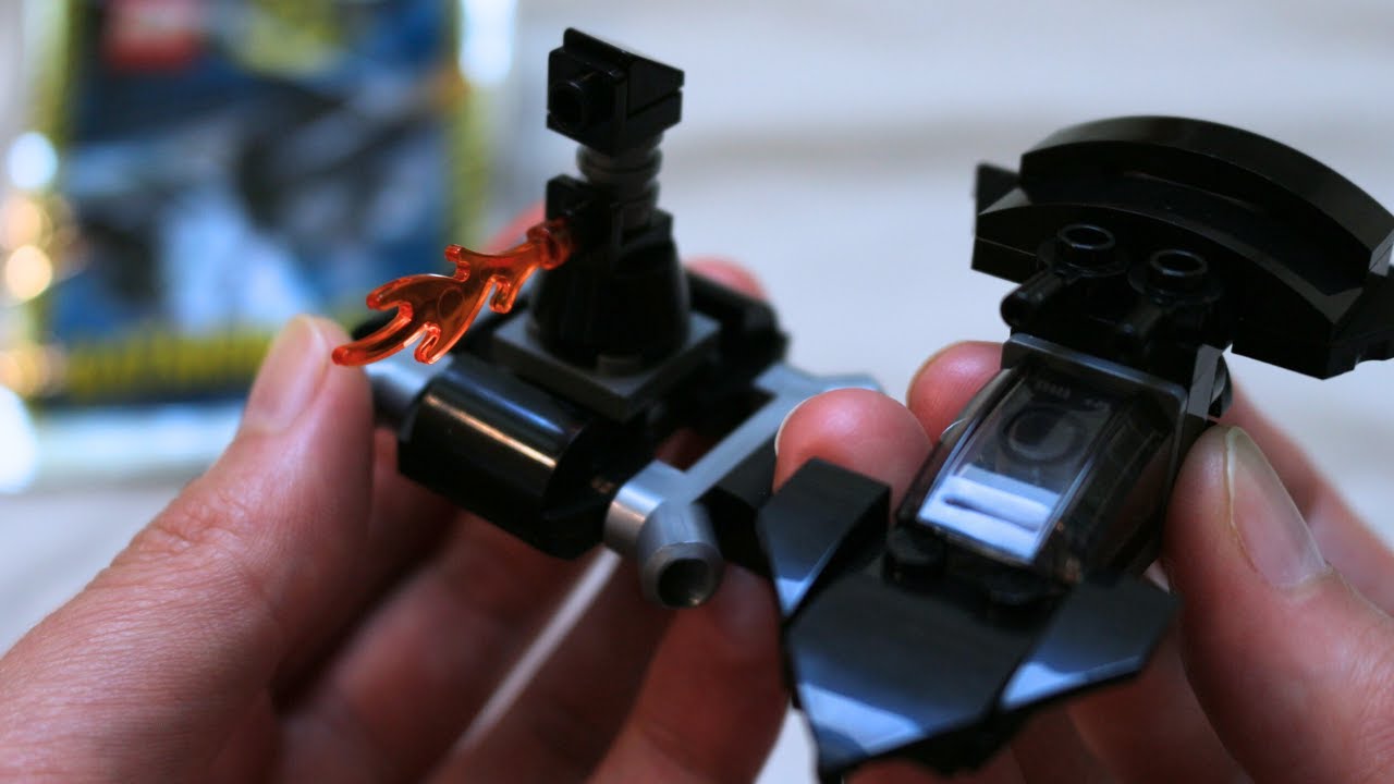 ALTERNATE BUILD LEGO Batman Batmobile Mini 212223 | Treadwell Repair Droid and Bat Speeder