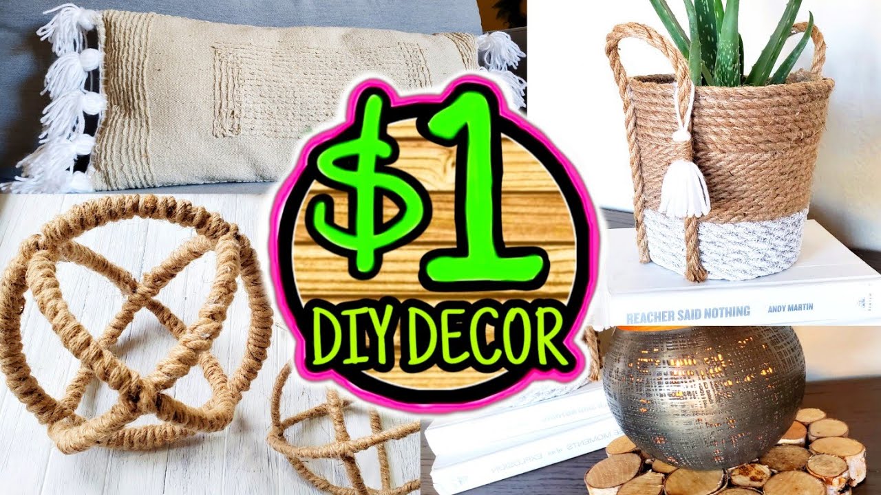 Dollar Tree DIY Room Decor Anthropologie & West Elm Inspired