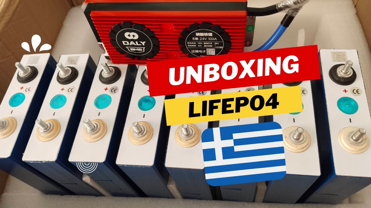 LiFePO4 UnBoxing! Μπαταρία Φωτοβολταϊκών 2.5kWh 450€! [Αυτόνομα Φωτοβολταϊκά]