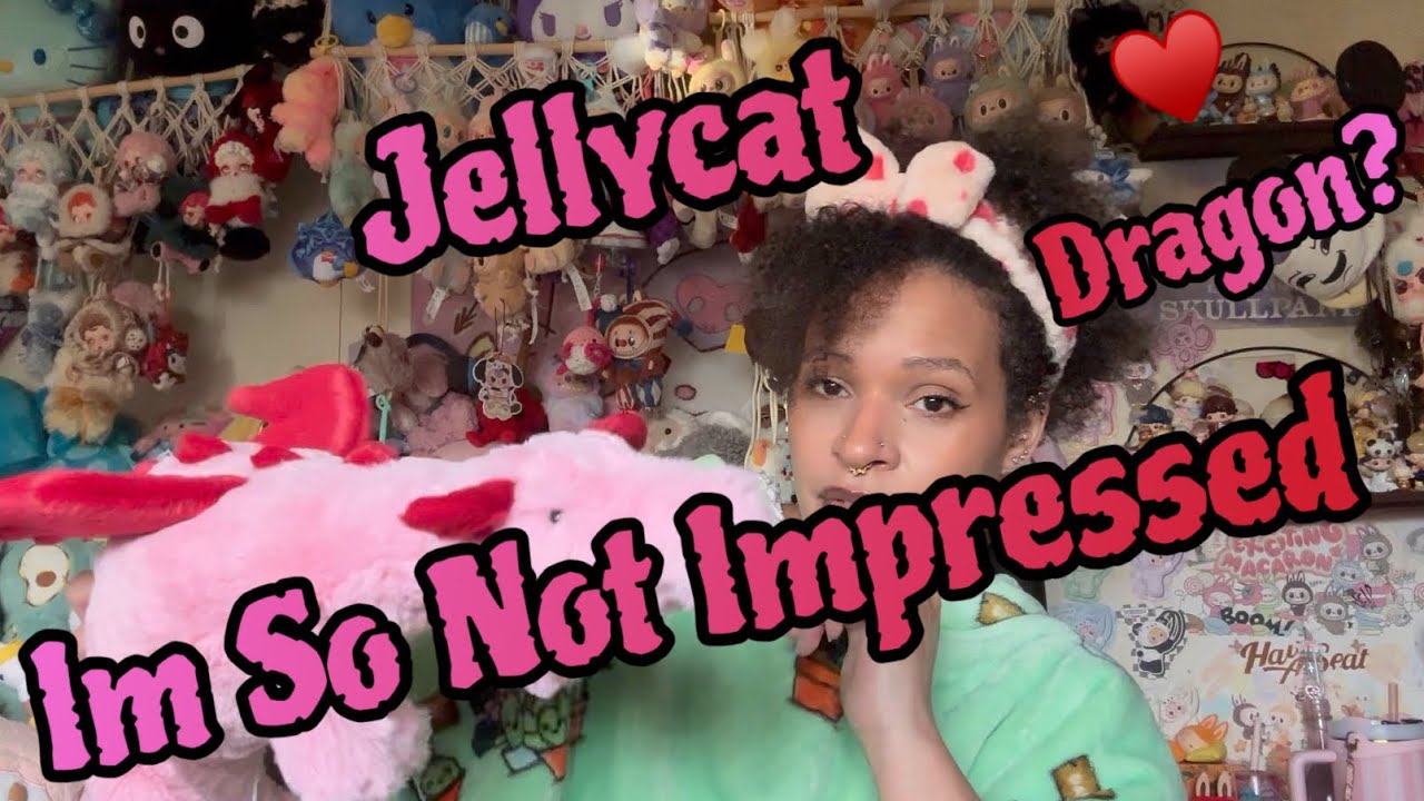 Распаковка и обзор игрушки Jellycat «Сердечный дракон».