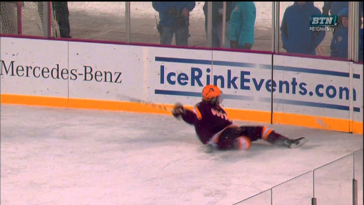 Hockey Safety - Hybrid Icing prevents injury during Hockey City Classic