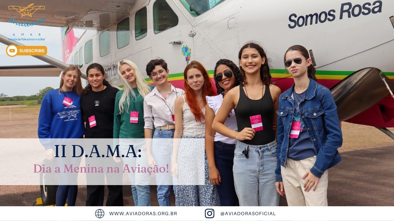 II DAMA - Dia A Menina na Aviação - As Pilotos Aspirantes