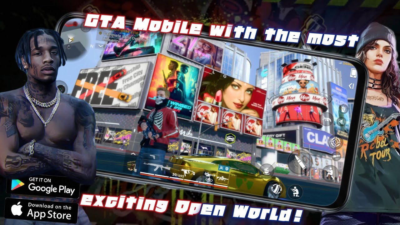 THIS IS THE ULTIMATE GTA 5 clone for your PHONE! — Free City on POCO X6 Pro