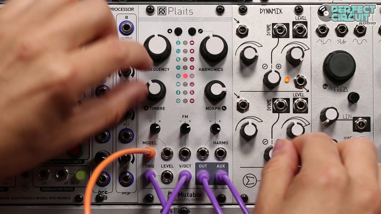Mutable Instruments Plaits Macro-Oscillator Sounds