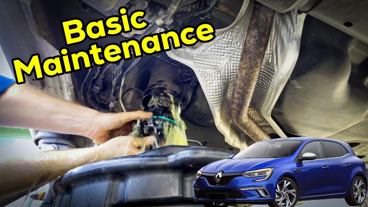 Renault Megane IV 1.5dCi Service | Engine Oil And Fuel Filter Change