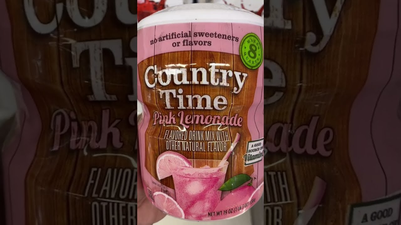 PINK LEMONADE  #shorts #countrytime