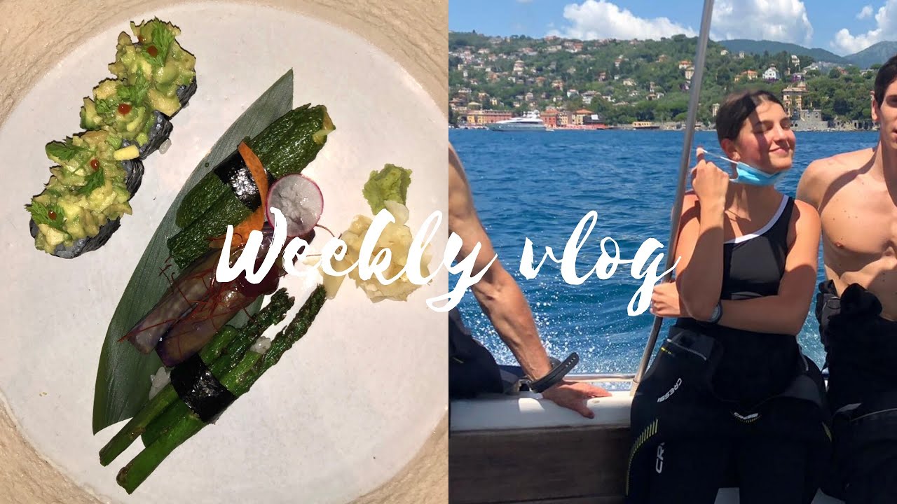VLOG: La mia prima immersione, Sorpresa a papà & Sushi vegetariano | Valeria Martinelli