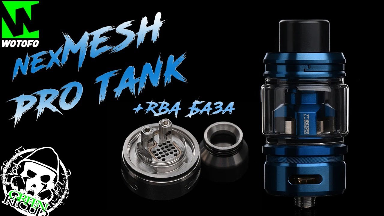 Wotofo nexMESH Pro Tank + RBA база I Намотка и Запуск