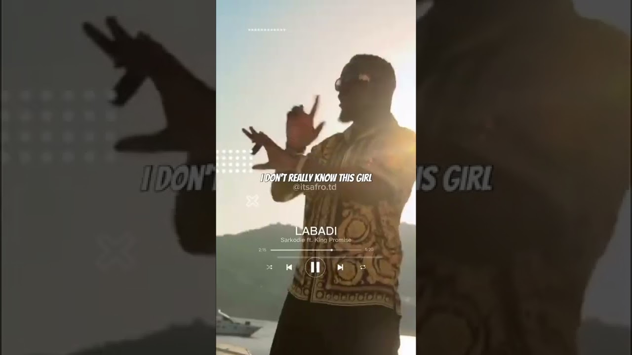 Sarkodie ft. King Promise - Labadi (Lyrics)