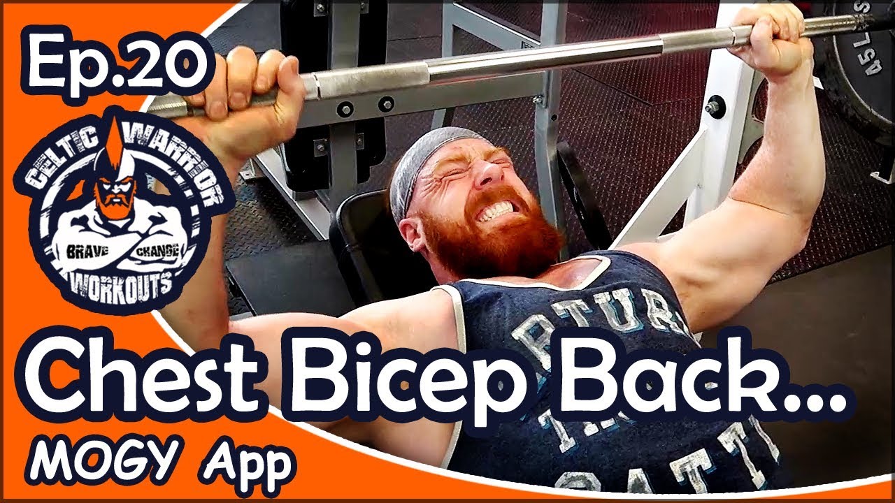 Ep.20 Sheamus Chest, Biceps & Back Workout...