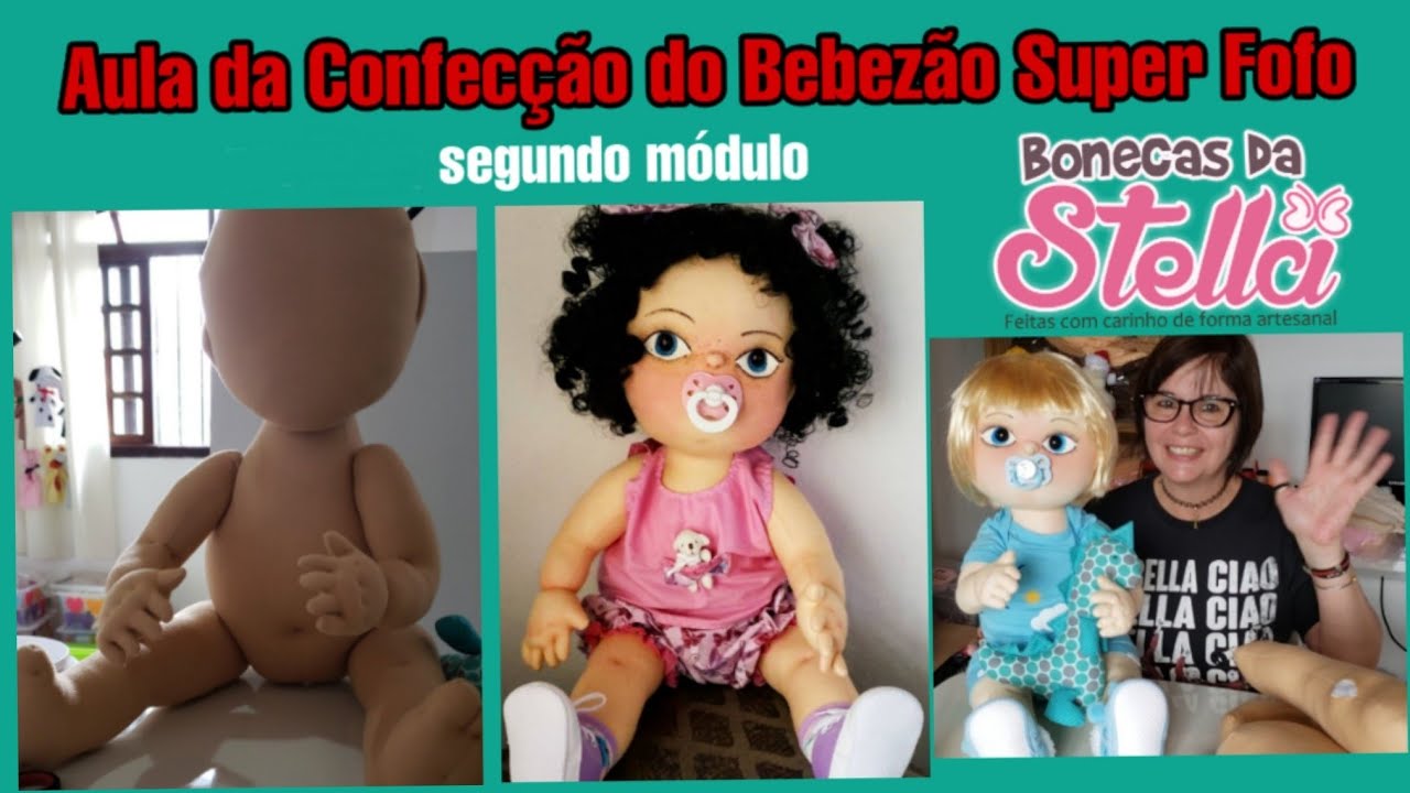 Aula da Confecção do Bebezão Super Fofo- Segundo Módulo