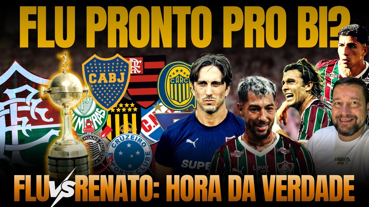 🚨FLU EM SEMANA DE SORTEIO DA LIBERTA. VEM AI GRUPO DA MORTE? LEGIÃO ESTRANGEIRA É TRUNFO.  E MAIS.