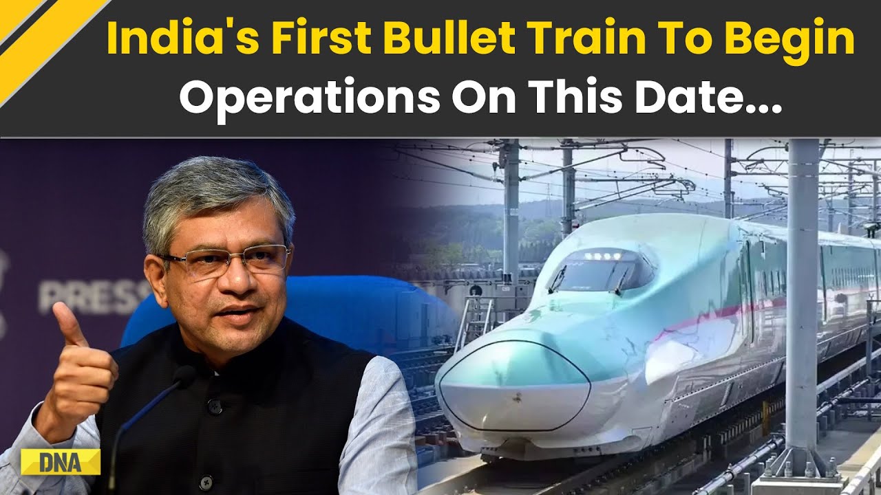 Mumbai-Ahmedabad Bullet Train: India's First Bullet Train To Begin Operations By This Date...