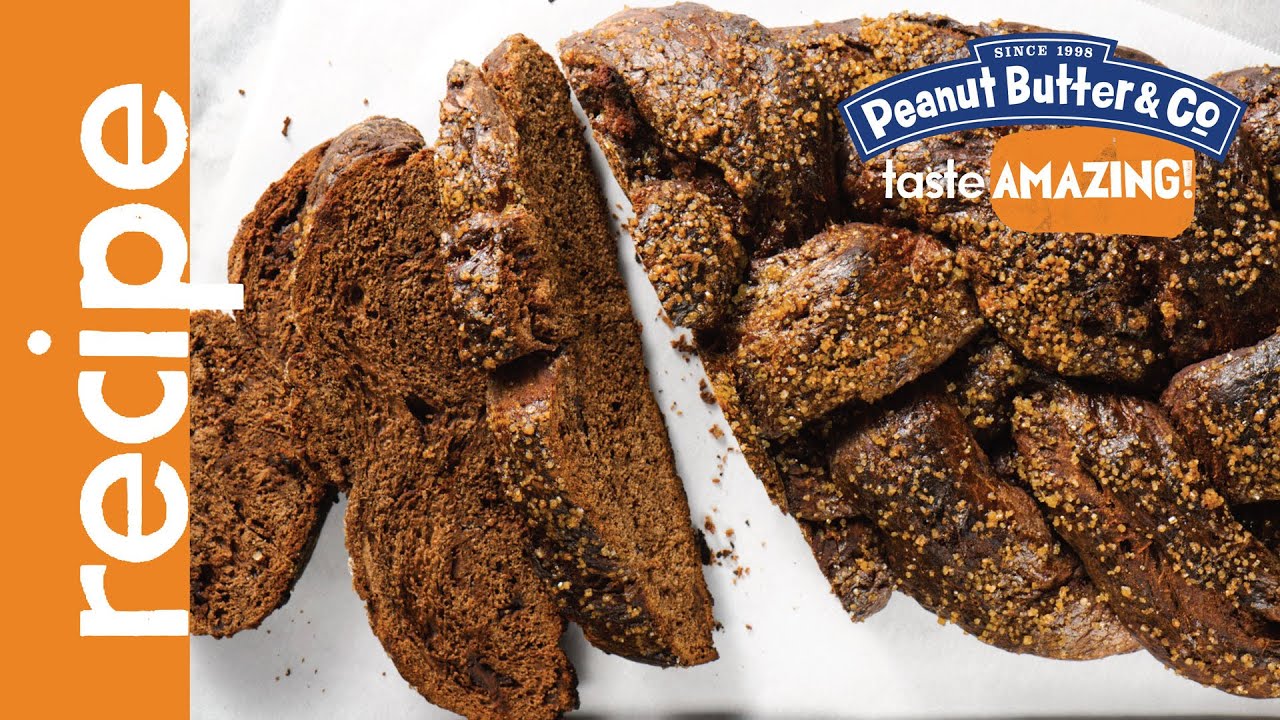 Chocolate Peanut Butter Challah Recipe