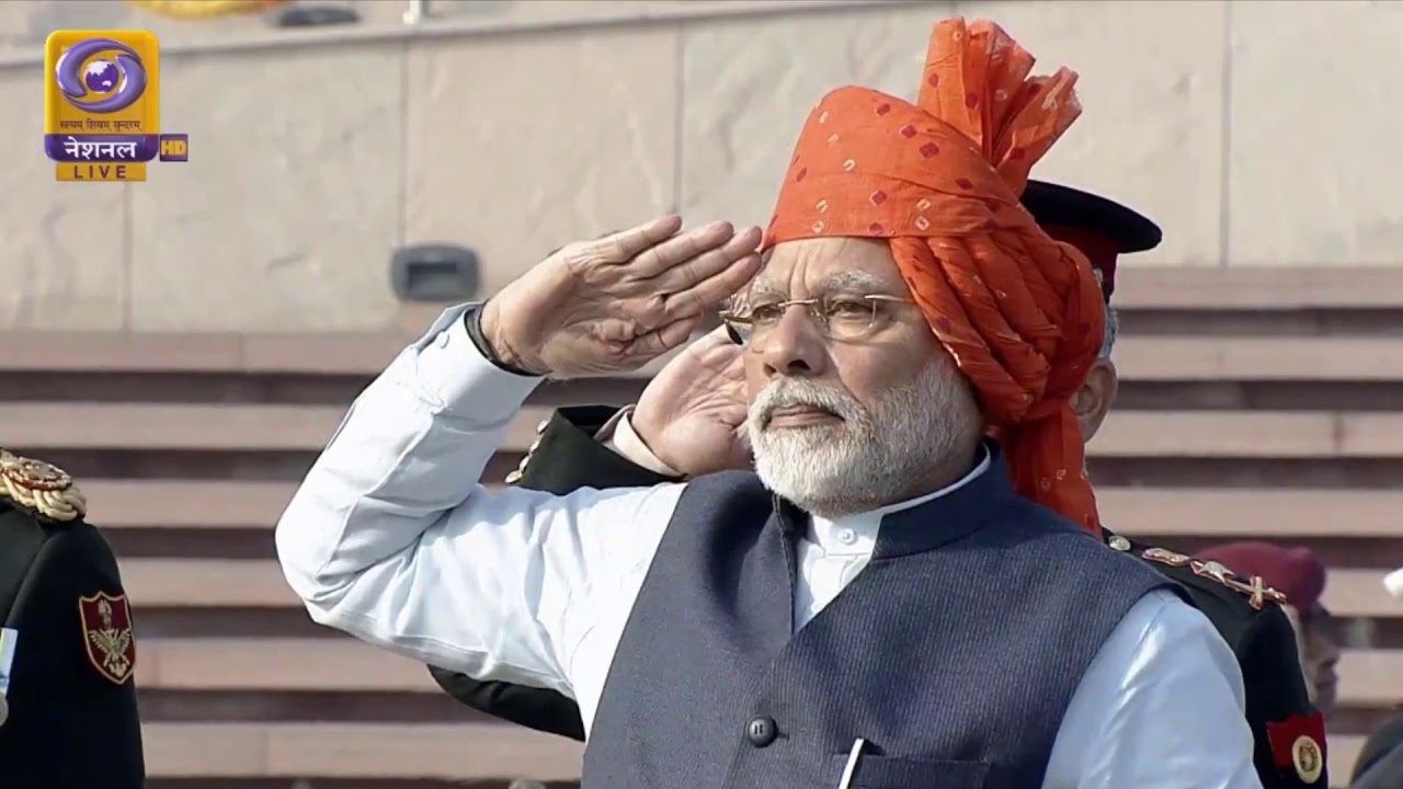 In a first, Prime Minister Modi pays tribute to the fallen soldiers at National War Memorial