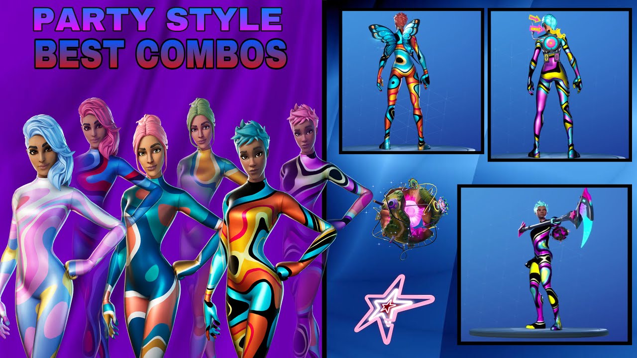 BEST STAR STYLE SKIN COMBOS | Nightlife, Party Diva, Party MVP & Party Star Combos (All Styles)