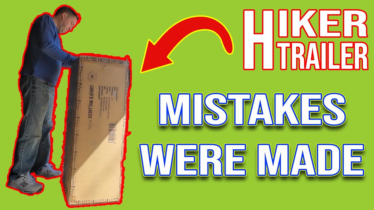 Milliard Tri-Fold FULL Mattress Install #hikertrailer