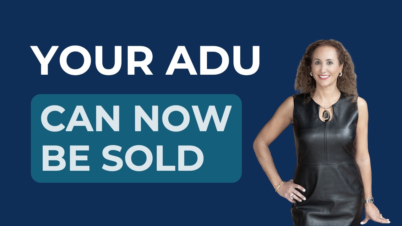 Can You Sell an ADU Separately From Your Home in California? What AB 1033 Changed in OC