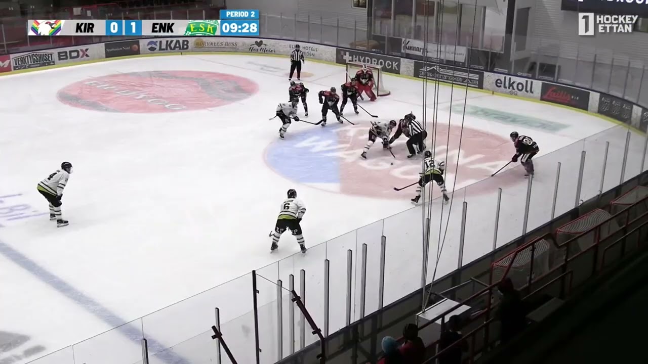 Artur Ogandzhanyan #31 Kiruna IF vs Enköping SK HockeyEttan Norra 