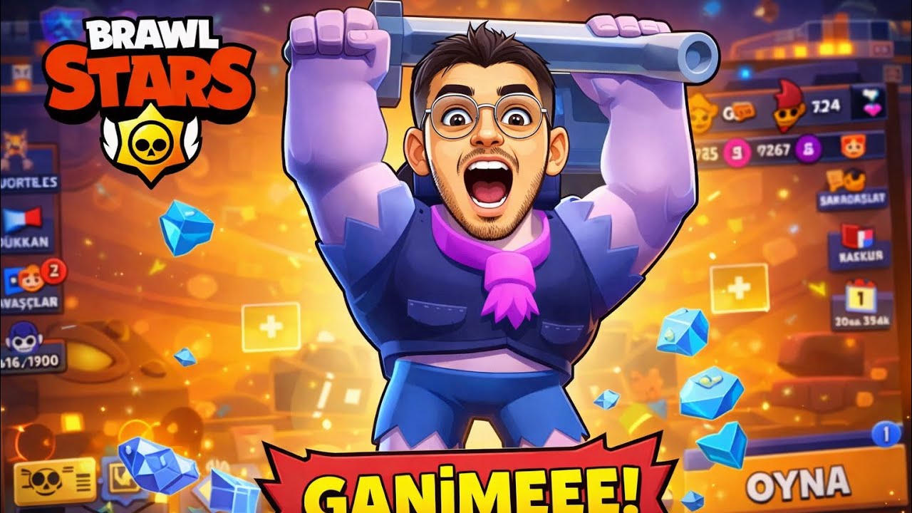 BRAWL STARS AMA FRANK OYNUYORUM !