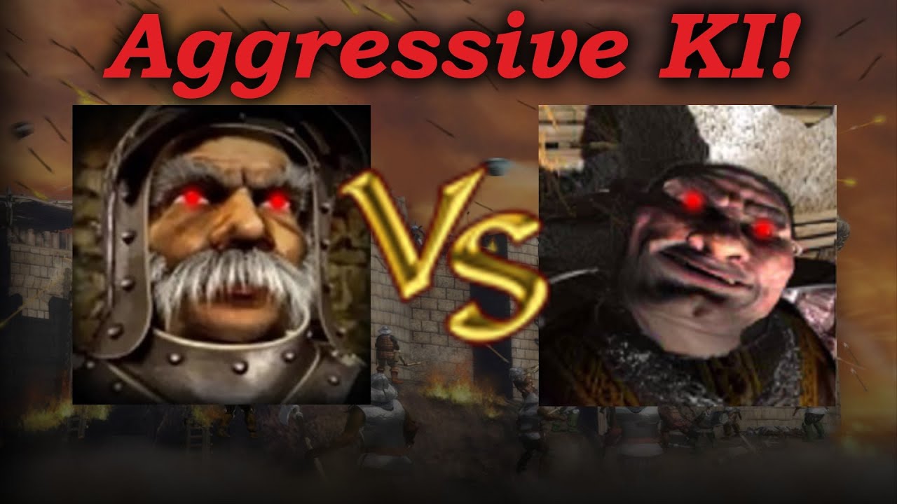 Marschall vs Schwein - Aggressive KI | KI Kämpfe (German)