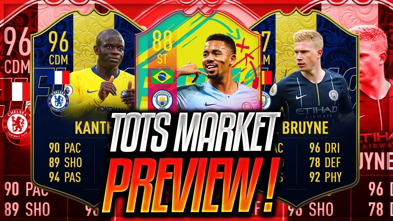 TOTS MARKET PREVIEW #2! TOTY & HIGH RATED CARDS FIFA 19 Ultimate Team