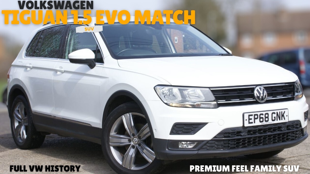 Volkswagen Tiguan 1.5 EVO Match walkaround video | Simon Shield Cars