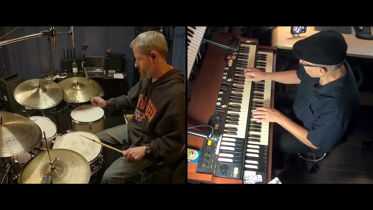 Sonnymoon for two (©Sonny Rollins) - Hammond XK3c organ-Drums online Duet