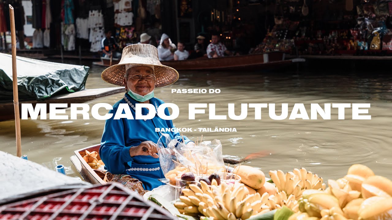 🚤 MERCADO FLUTUANTE de Bangkok: Golpe ou Experi&ecirc;ncia Imperd&iacute;vel? Vale a Pena? 🇹🇭