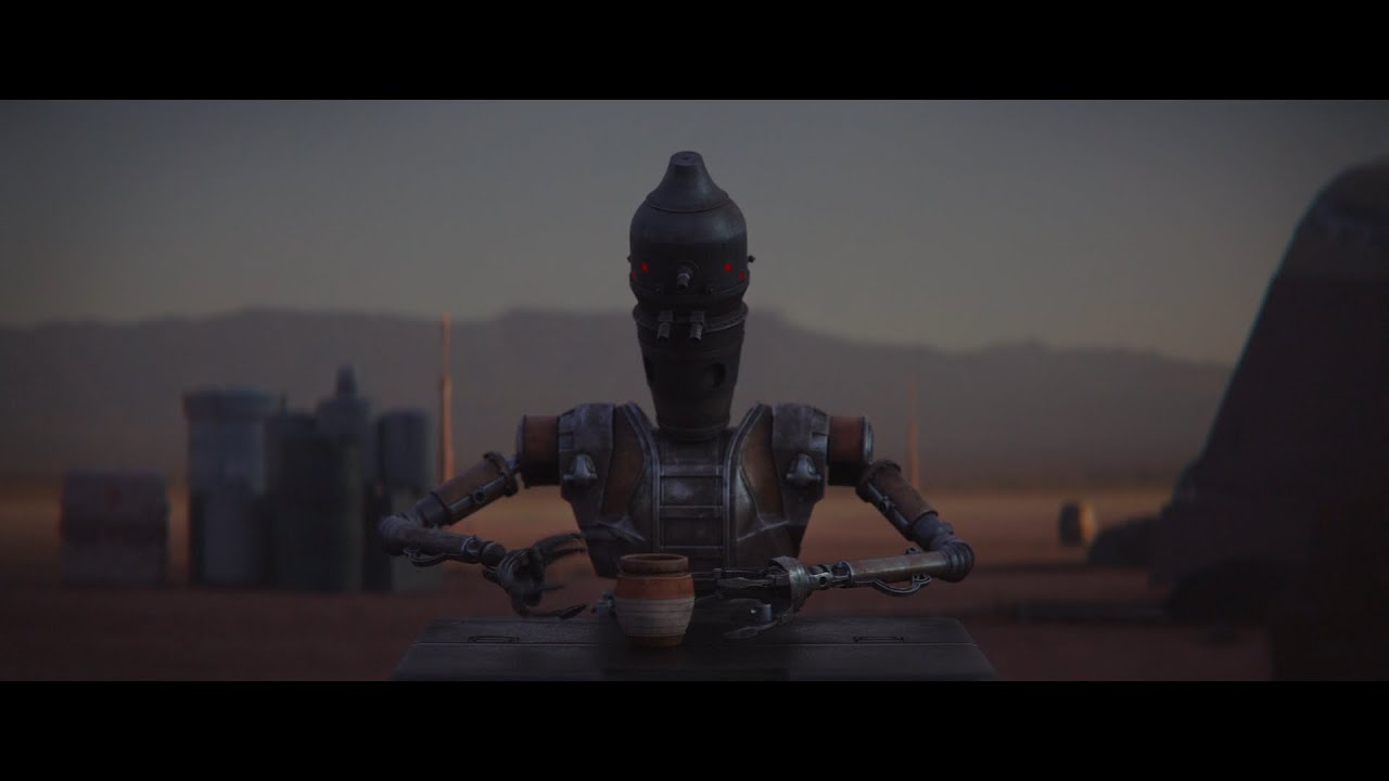 Kuiil repair IG-11 - The Mandalorian Season One (2019)
