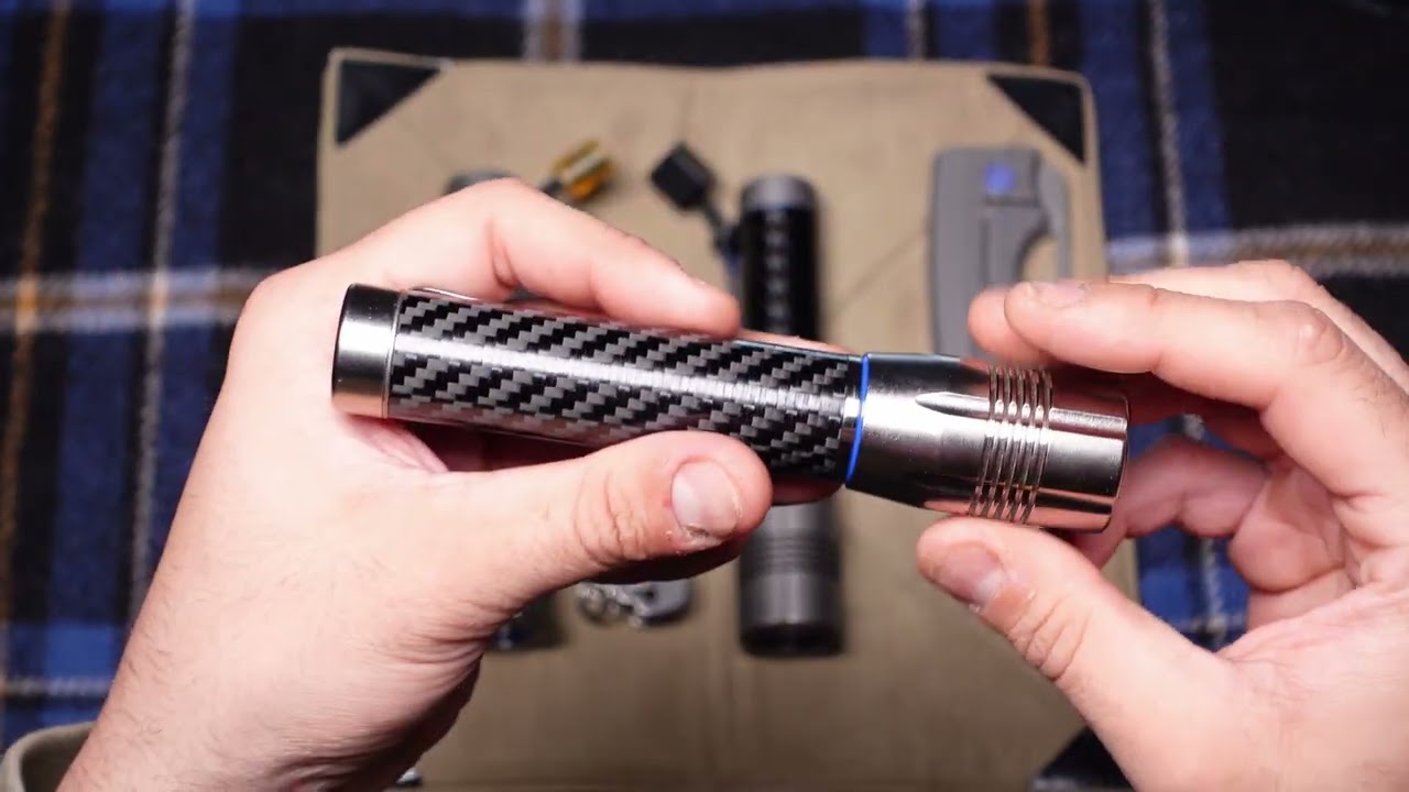 Unobtanium: Prometheus Alpha in Carbon/Titanium ($1000 Flashlight)