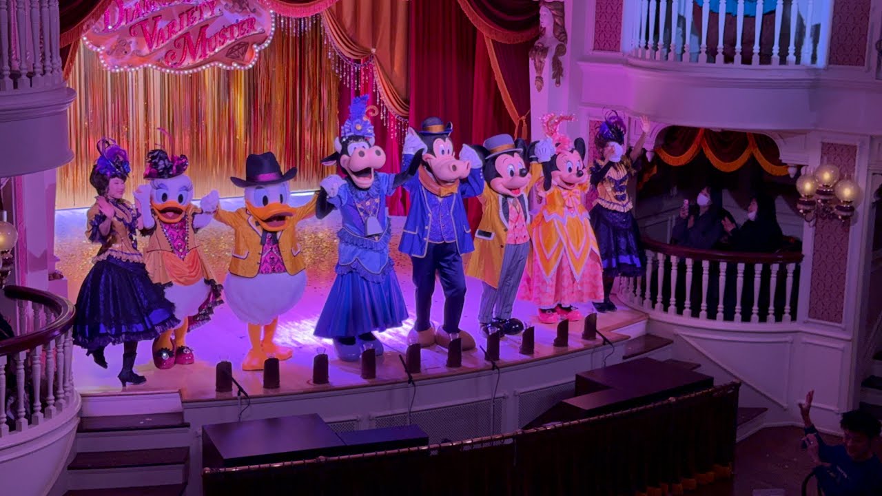 【SONY ZV-E10II/4K/HDR30p】東京ディズニーランド「ザ・ダイヤモンド・バラエティマスター」(4回目公演:B席83)2026/1/2