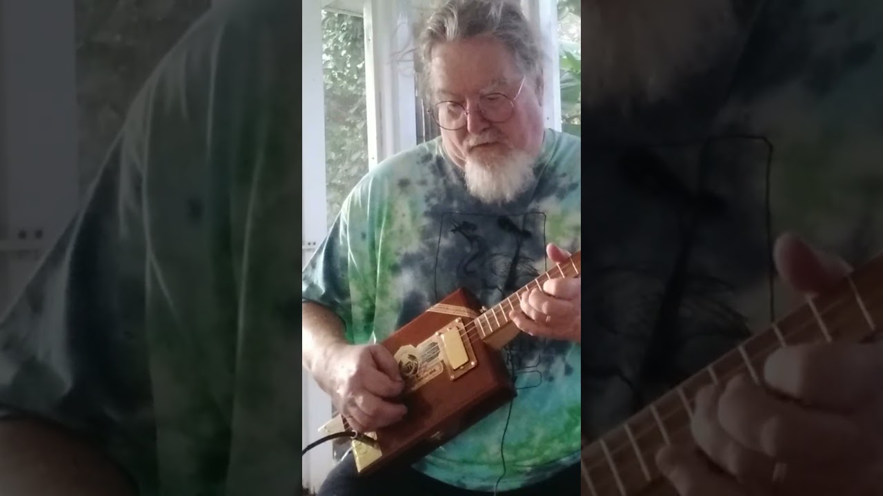 Noodling On My Latest Cigar Box Guitar The Ashton 24 
