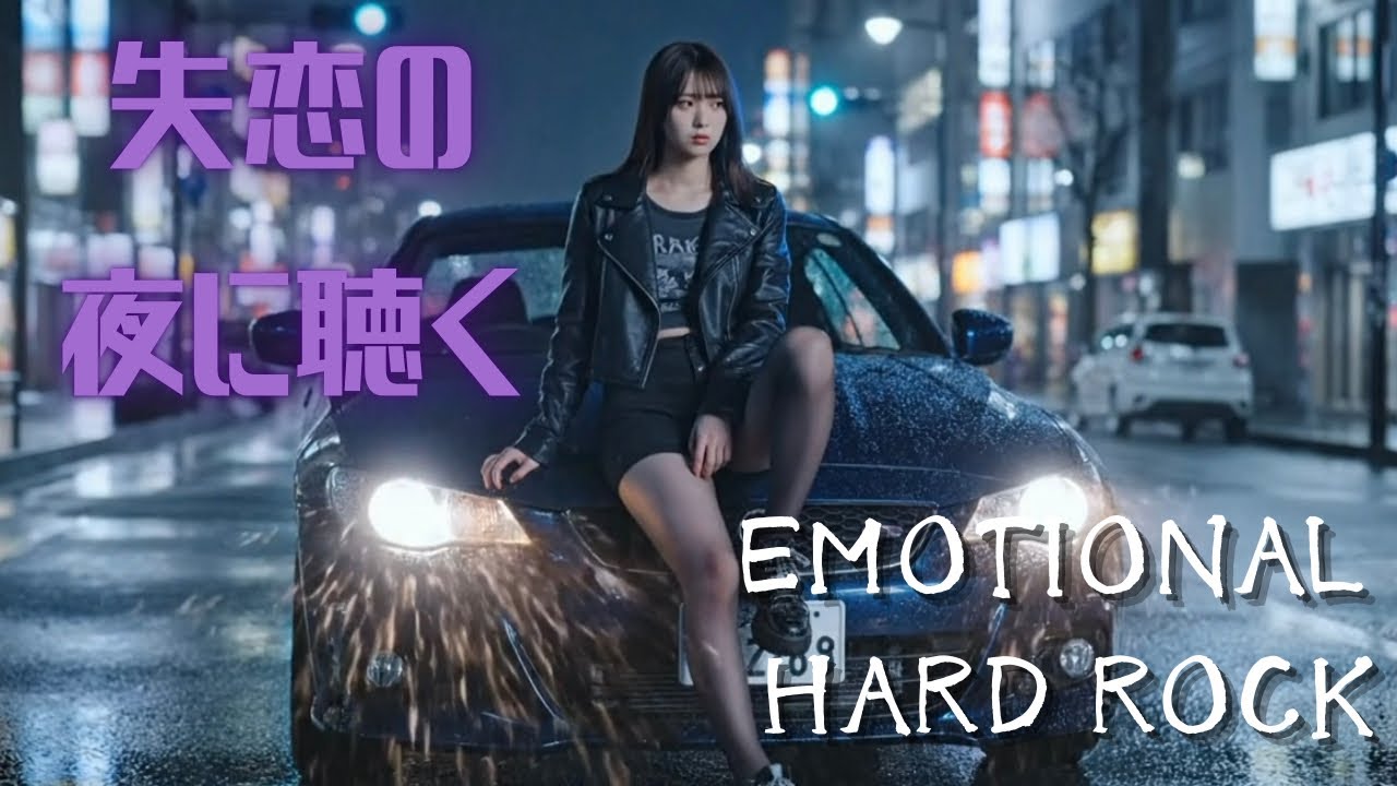 失恋した夜に集中できる作業用ロックBGM｜心を整える夜用BGM