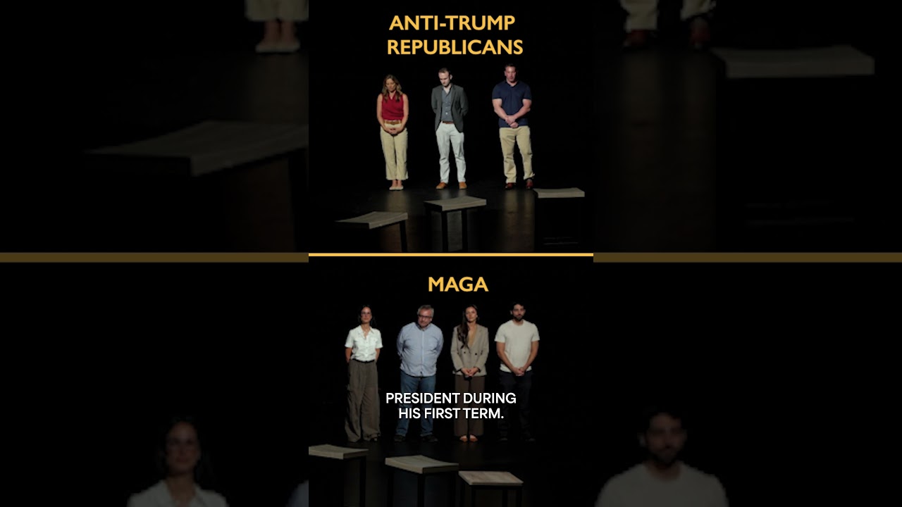 Republicans debate Trump's past #middleground #debate #trump #republican