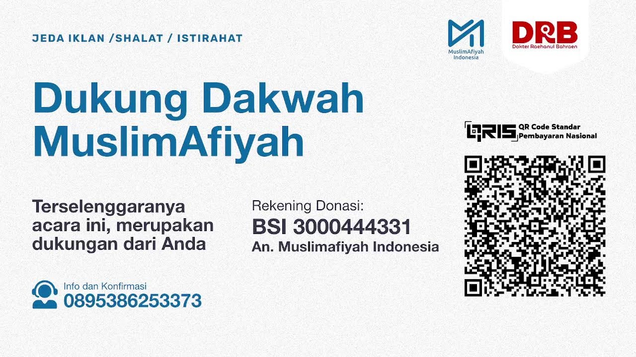 3. Fikih I'tikaf dan 10 Hari Terakhir Ramadhan | Ustadz dr. Raehanul Bahraen, M.Sc., Sp.PK