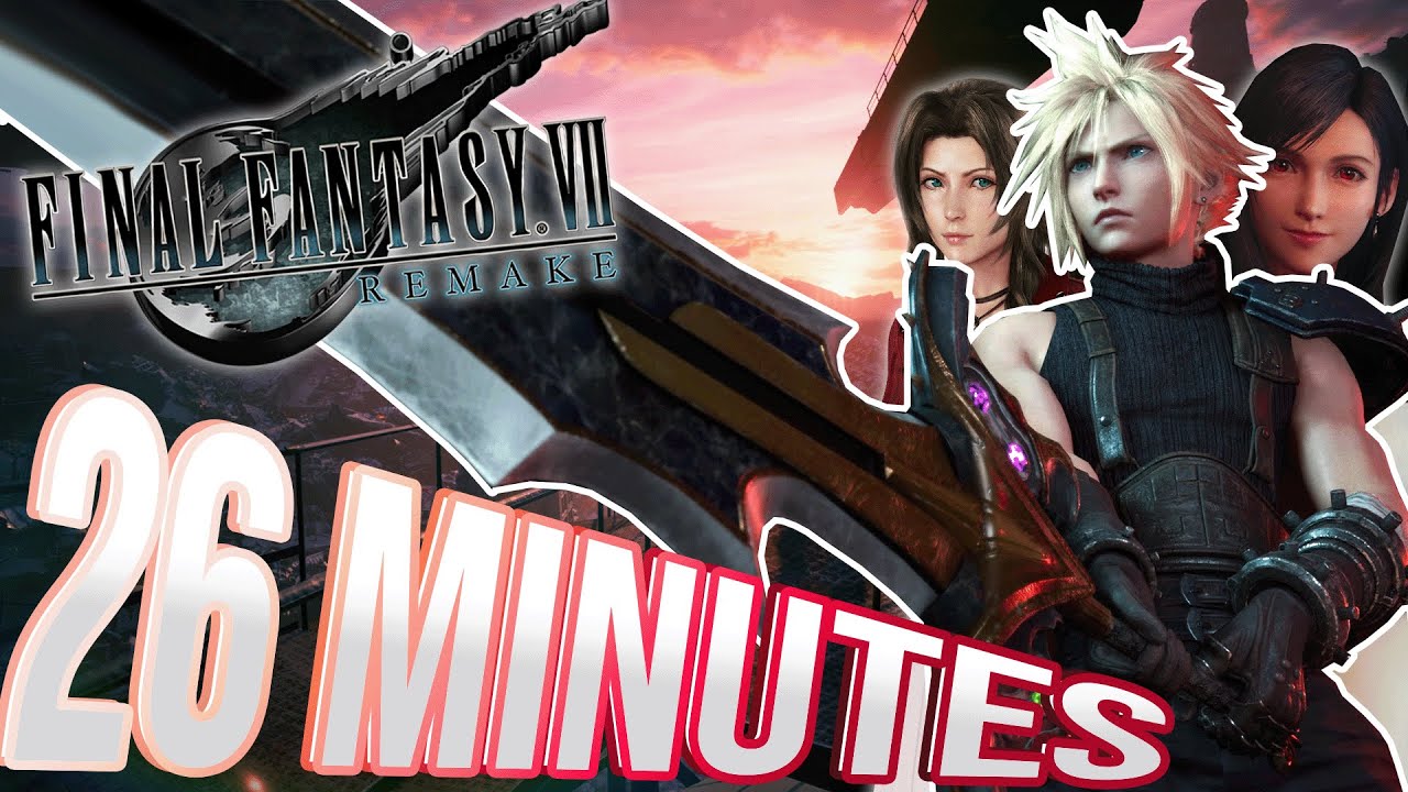 RÉSUMÉ FINAL FANTASY 7 REMAKE EN 26 MINUTES !