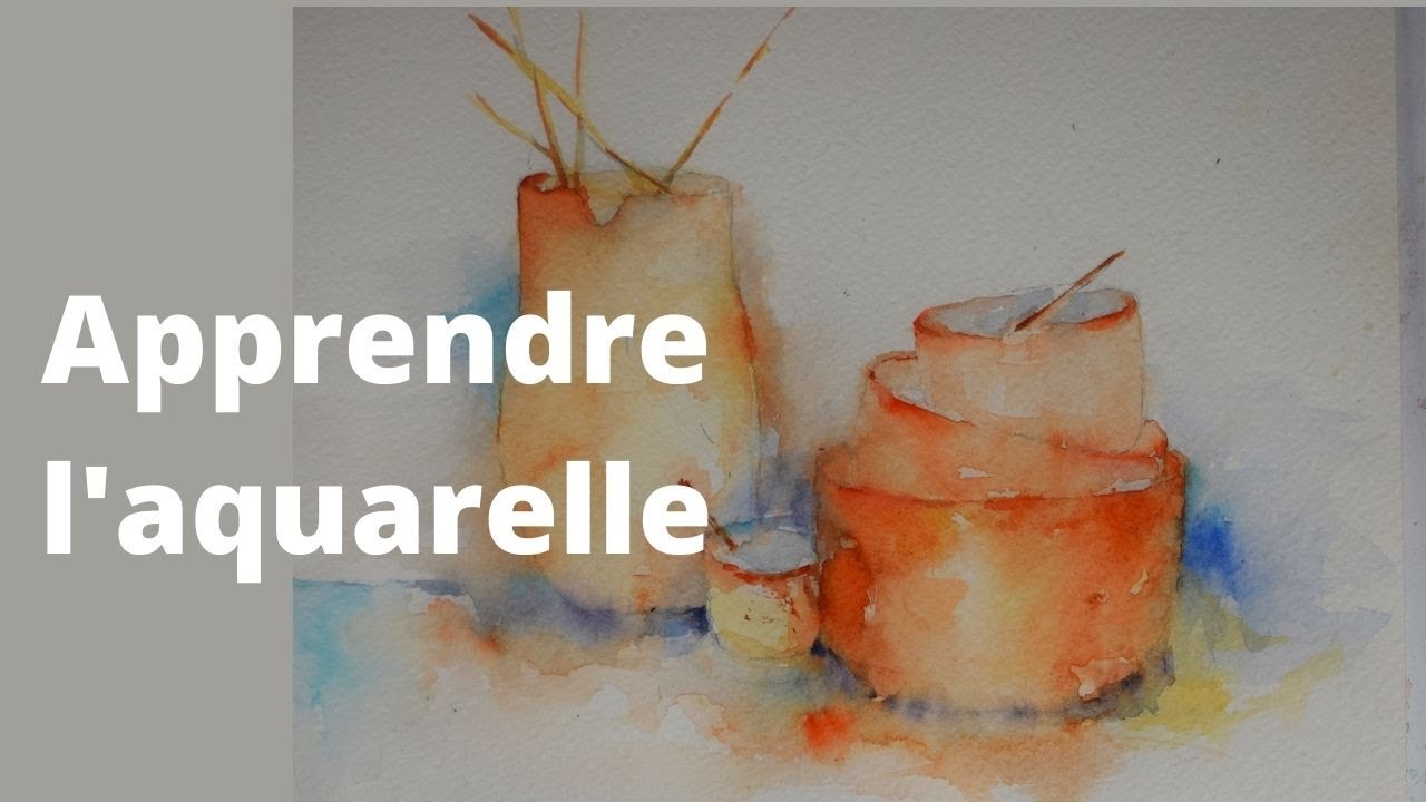 AQUARELLE APPRENDRE UNE TECHNIQUE AVEC UN PAS PAS