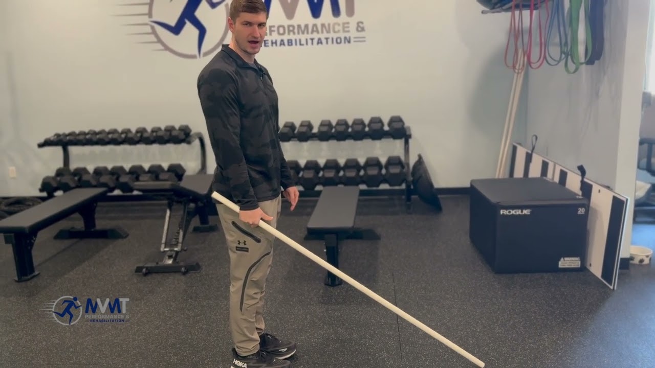 Ulnar/Radial Deviation with a Dowel | Improve Wrist Strength & Mobility