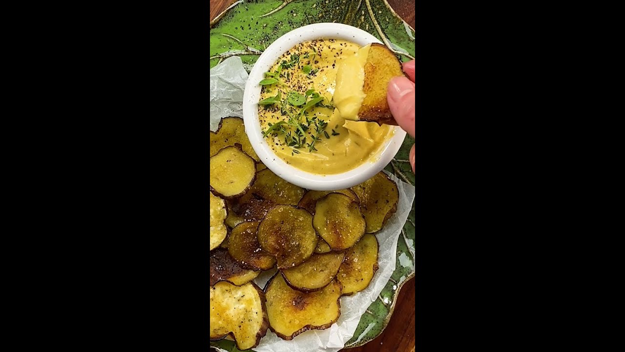 CHIPS di MELANZANE! Sfiziose e croccanti! Da provare! 🍆😋😍 #Shorts